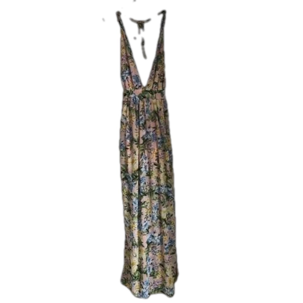 NWT Revamped Sleeveless Floral Print Long Dress
